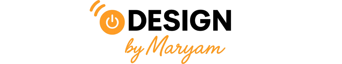 Design by Maryam logo